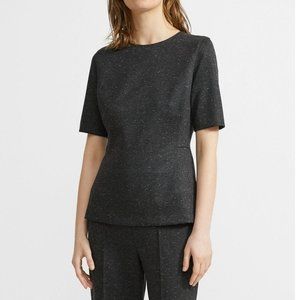 Theory Fitted Half Sleeve Top